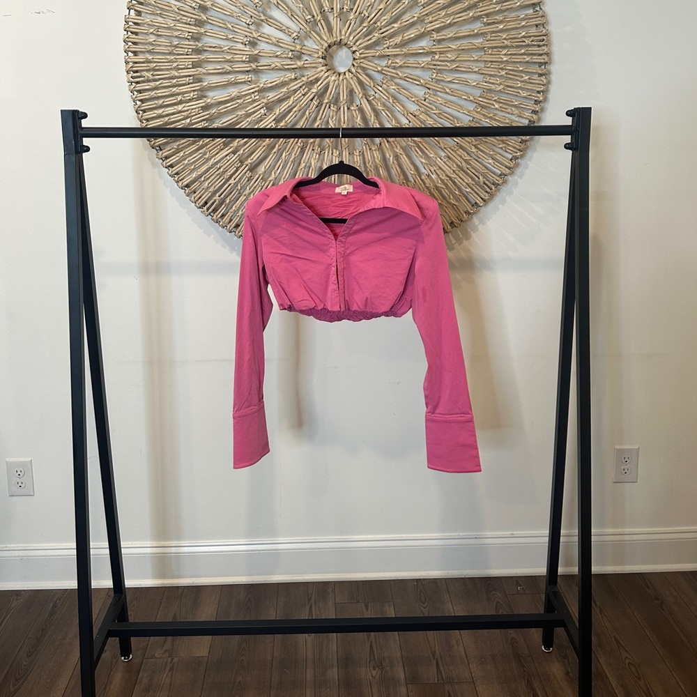 CAMILA COELHO CROP TOP BLOUSE